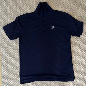BMW Dark Blue Men's Polo Shirt